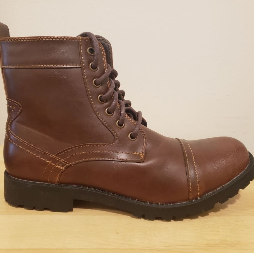 Report Boosterr Brown Men Booties Size 8